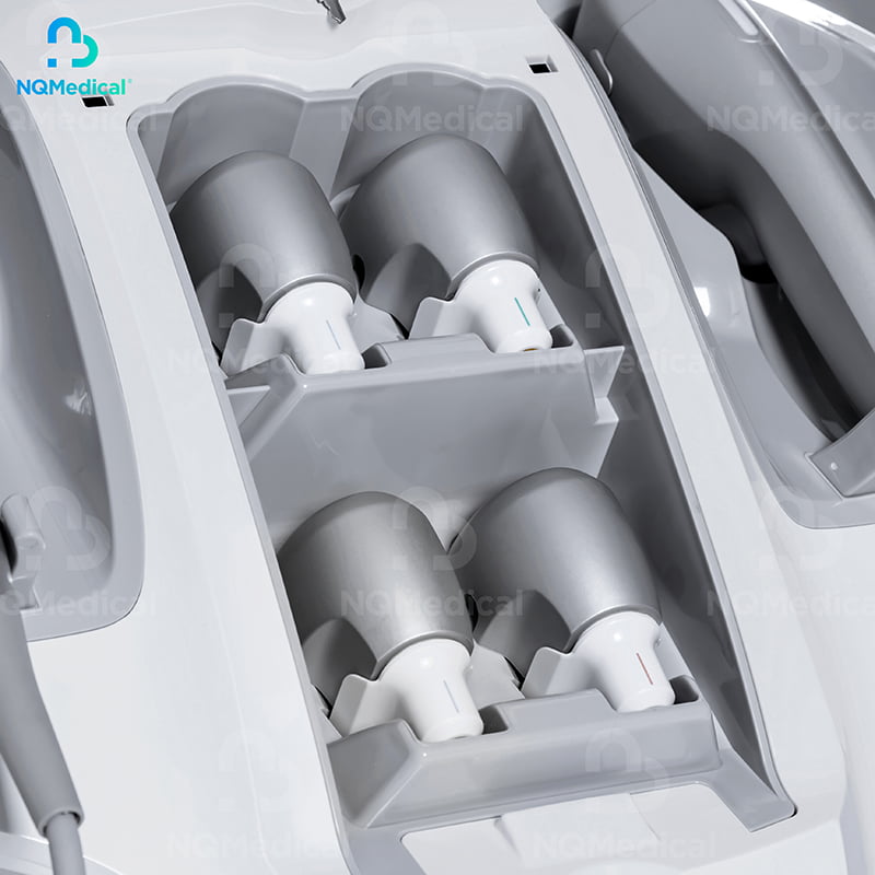 Máy sử dụng sóng siêu âm hội tụ để đi vào độ sâu từ 3 - 4.5mm dưới da
