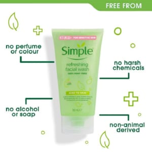 Simple Refreshing Facial Wash - 1