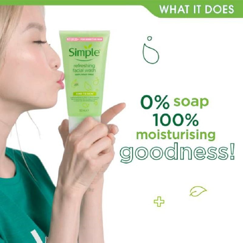 Simple Refreshing Facial Wash - 2