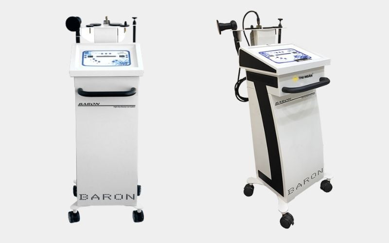 Máy RF Baron được sử dụng để xóa nếp nhăn trên da