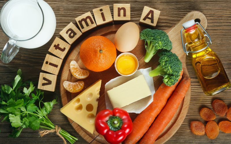 Vitamin A trong rau củ giúp mang lại làn da trắng khỏe