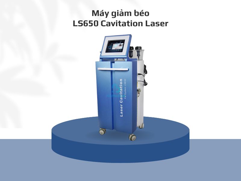 Máy giảm béo LS650 Cavitation Laser với các đầu trị liệu riêng biệt