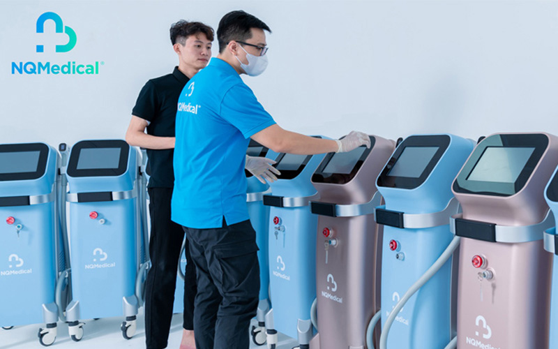 Các sản phẩm máy triệt lông tại NQ luôn được bảo hành đầy đủ