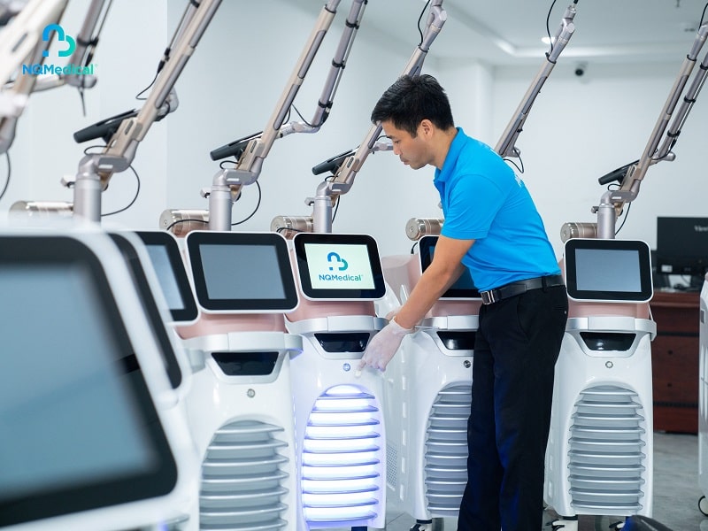 Máy xóa xăm Picotech Pro được nhiều spa sử dụng phổ biến