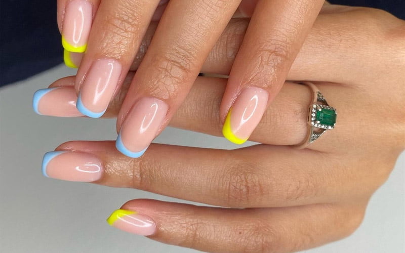 Đây là mẫu nail dành cho những cô nàng cá tính