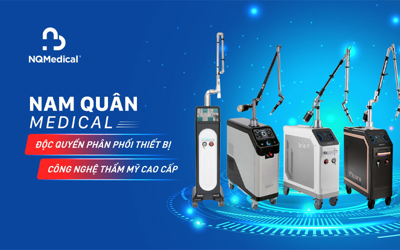 Nhà đầu tư có thể trang bị máy triệt lông đa năng tại NQ Medical