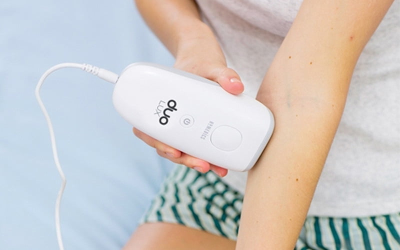 Giá thành khi mua máy triệt mini rẻ hơn nhiều so với triệt lông tại spa