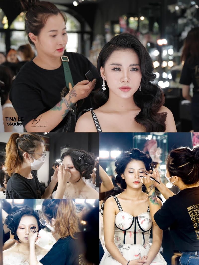 4. Tina Le Make Up Academy Hà Nội