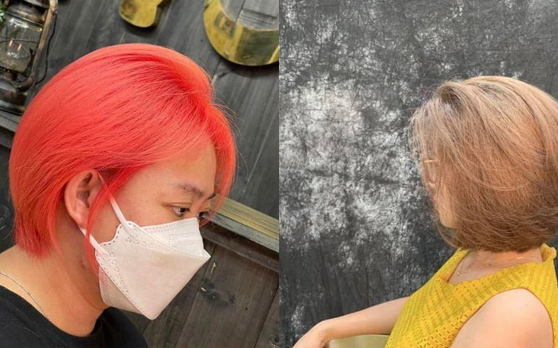 Tóc ngắn có thể thay đổi màu dễ hơn tóc dài