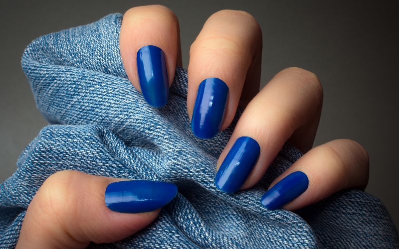 TOP 25 mẫu nail đẹp màu xanh nhất định đẹp cuốn hút