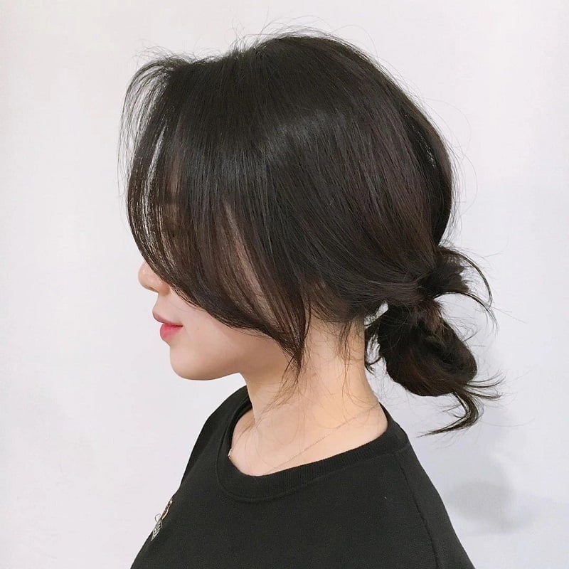 Tóc Búi Mini cho tóc ngắn