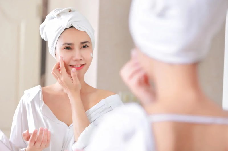 làm đẹp da mặt sau sinh 1