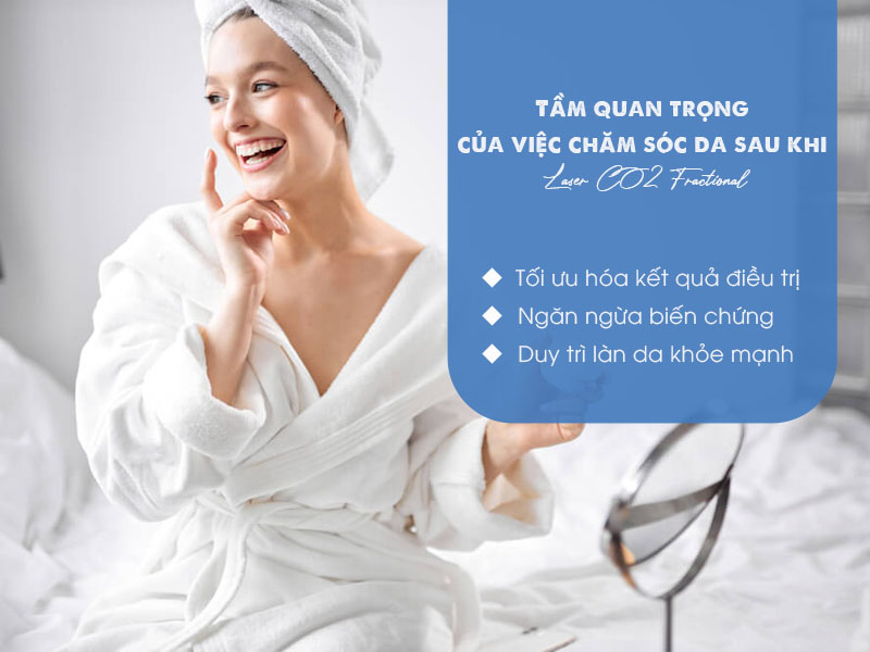 cách chăm sóc da sau khi laser co2 fractional 2