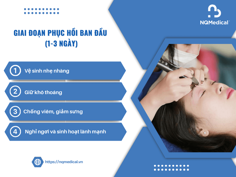 Cách chăm sóc sau khi xóa xăm lông mày - 5