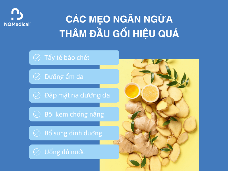 Cách trị thâm đầu gối bằng gừng - 10