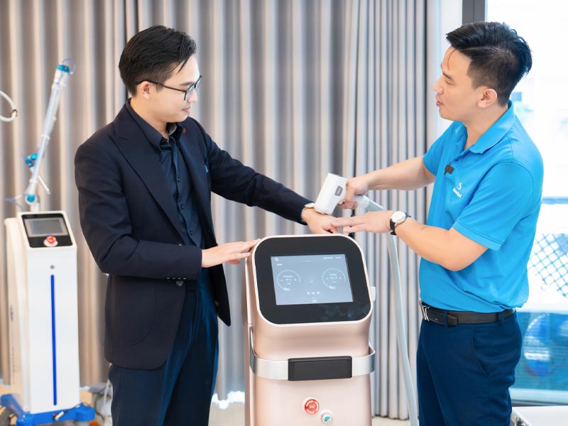 giá máy triệt lông diode laser 3
