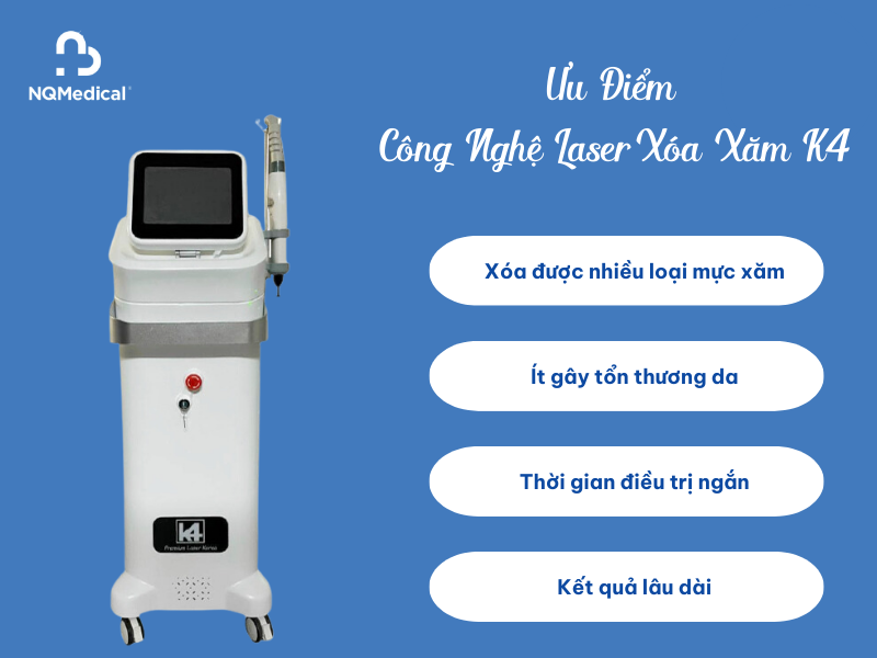 máy laser xóa xăm k4 - 10