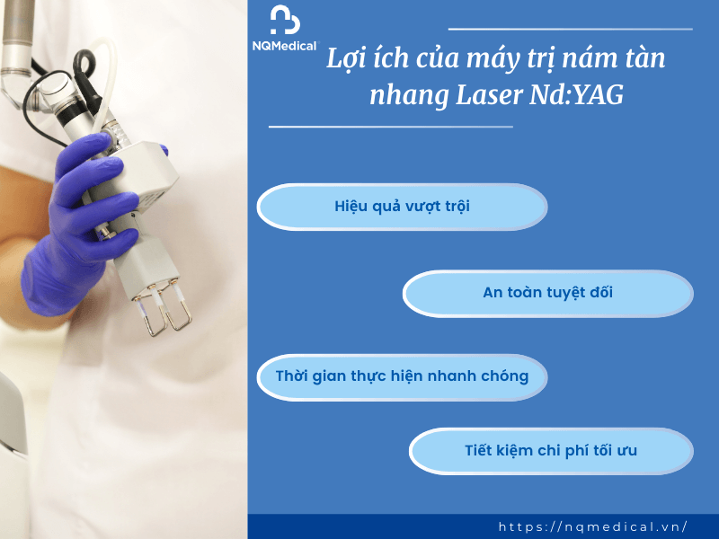 Máy trị nám tàn nhang laser Nd YAG - 3