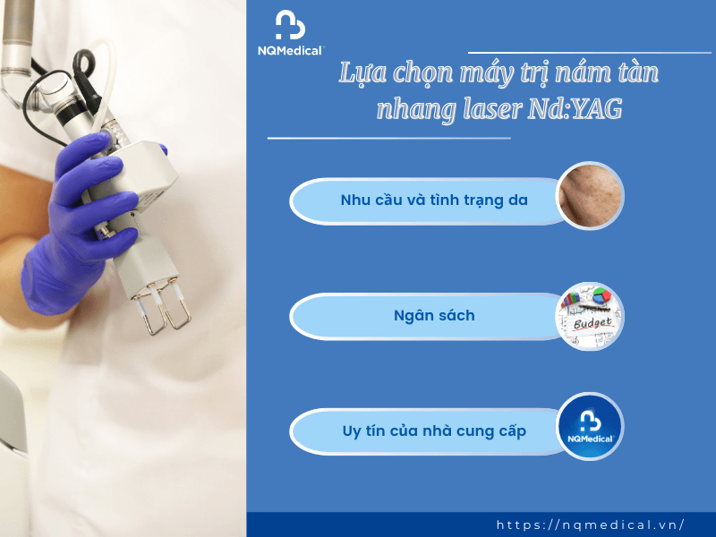 Máy trị nám tàn nhang laser Nd YAG - 7