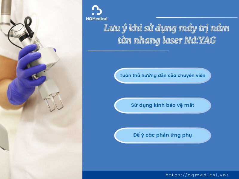 Máy trị nám tàn nhang laser Nd YAG - 8