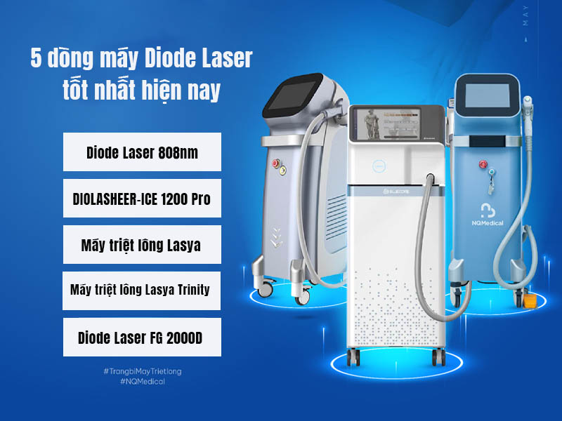 máy triệt lông diode laser 6