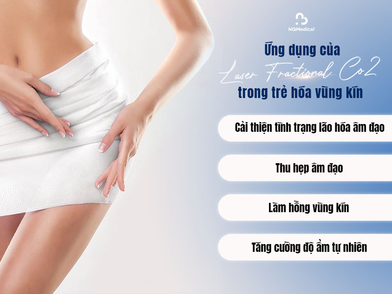 trẻ hóa vùng kín laser co2 fractional 4
