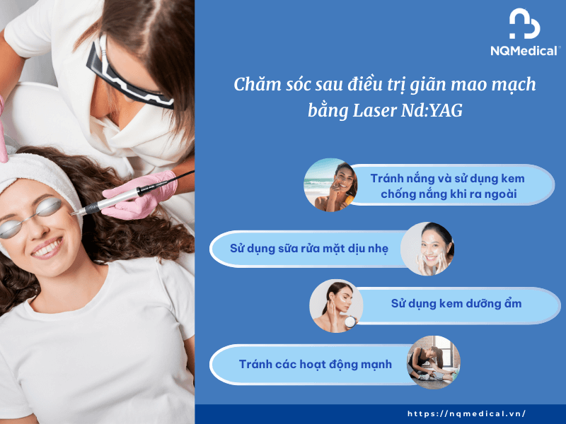 Trị giãn mao mạch bằng Laser Nd YAG -6