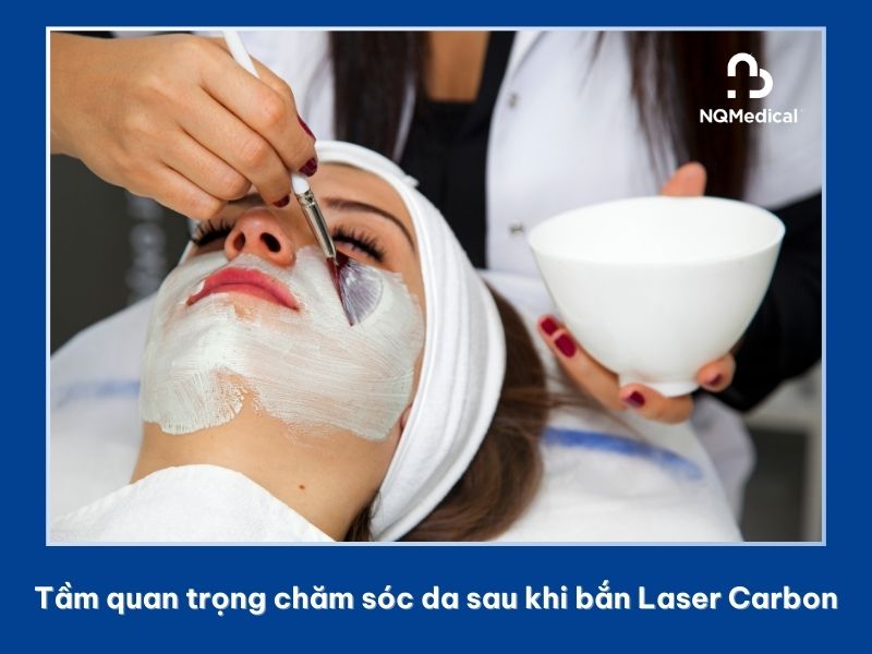 Chăm sóc da sau khi bắn Laser Carbon -2