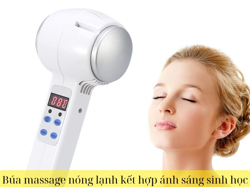 Búa massage nóng lạnh kết hợp ánh sáng sinh học - 1