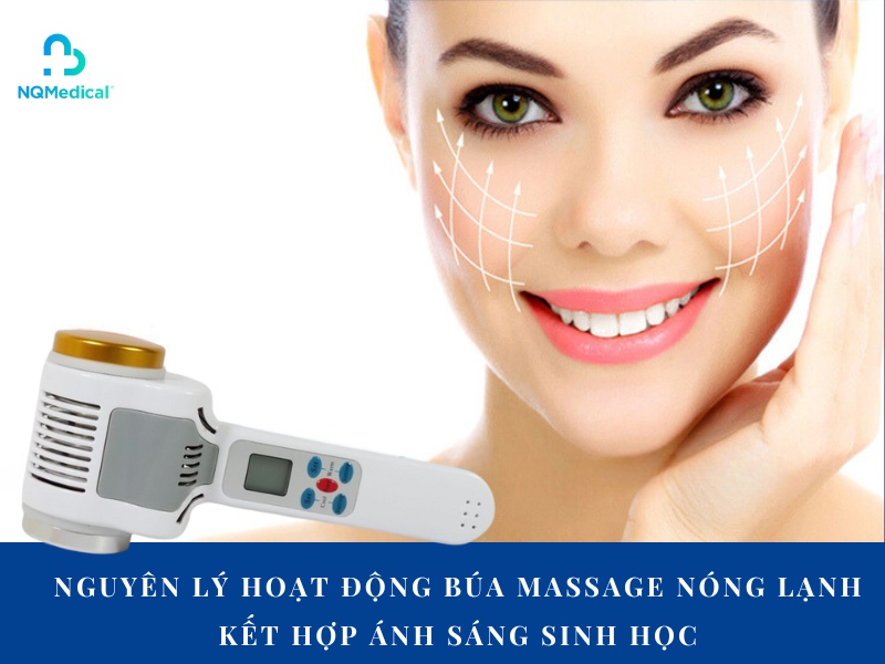 Búa massage nóng lạnh kết hợp ánh sáng sinh học - 4