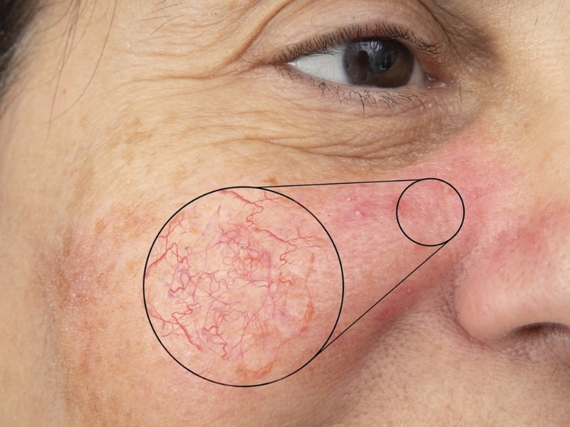 Điều trị giãn mao mạch bằng laser - 1