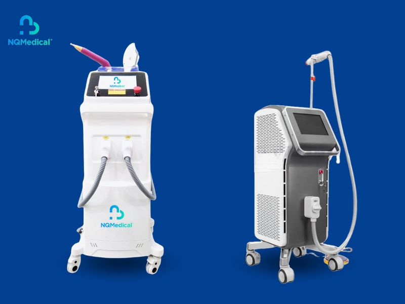 Máy triệt lông công nghệ YAG laser